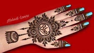 simple mehndi design back hand | mehndi ka design front hand arabic | cone design | mehandi design