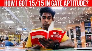 GATE 2025 Ideal 5 Day Aptitude Preparation Strategy| Free Resources