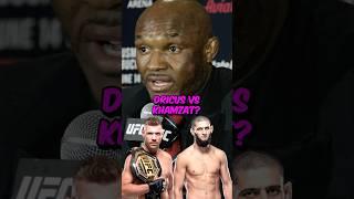   KAMARU USMAN PREDICTS WINNER OF DRICUS DU PLESSIS VS KHAMZAT CHIMAEV FOR UFC MW TITLE