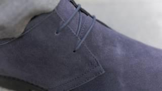 LANCASTER NAVY // REDFOOT SHOES