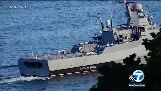 Russian warship that attacked Snake Island has been destroyed | ABC7