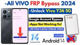 -Unlock VIVO Android 14 FRP Bypass 2024 New Security -Vivo Y36 5g Frp Bypass Without PC -No Apps!