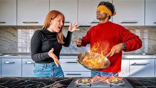 Blindfolded Family Cooking Challenge