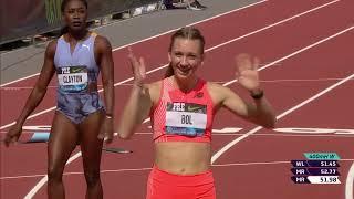 Diamond League 2023: Femke Bol remains class of 400m hurdles field; Shamier Little runner up .