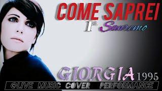 "Come Saprei" GIORGIA 1995, @livemusiccoverdfgerry9815  Gracefully Ballad