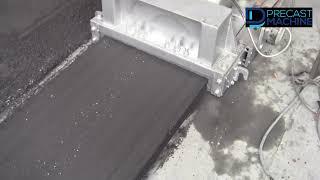 Display and working video of precast wall panel concrete lightweight partition board machine