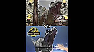 Jurassic World Camp Cretaceous VS Jurassic World Chaos Theory | Edit #shorts