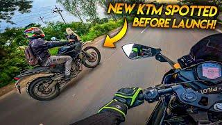 KTM 390 ADVENTURE SPOTTED BEFORE LAUNCH  Better than HIMALAYAN? 