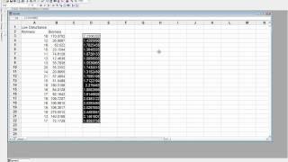 Transformation/Linear Regression in KyPlot (freeware)