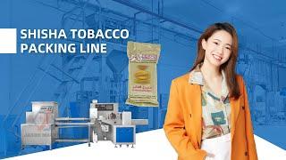 Automatic shisha tobacco packaging line