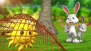 शिकारी खरगोश - Rabbit The Hunter 3D Animated Hindi Moral Stories | JOJO TV Hindi Stories