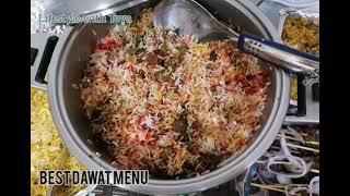 Best dawat menu || top ten asian dishes || mazedar desi khany || what's in menu #shorts