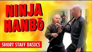 Ninjutsu Short Staff (Hanbō 半棒) Basics