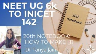 20th Notebook: How to make it?