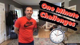 PE At Home: 1 Minute Challenges