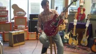 Eric Daw Demos 1962 Gibson ES-335 at Emerald City Guitars