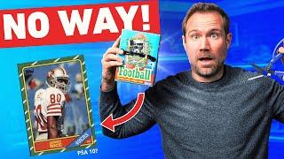 I Opened a $3500 Box of 1986 Topps Football.. and Pulled a $66,000 Card?? 