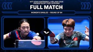 FULL MATCH | Kim Seongjin vs Doo Hoi Kem | WS R64 | #WTTLjubljana 2025