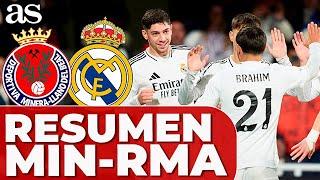 DEPORTIVA MINERA vs. REAL MADRID, resumen y goles de COPA DEL REY | ENDRICK Y GULER GOLES