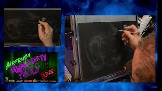 Airbrush Down and Dirty Tricks Live WING  Angler Fish