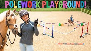 POPCORN'S PONY POLEWORK PLAYGROUND!!