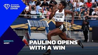 Marileidy Paulino opens 400m title defence with win in Paris - Wanda Diamond League 2025