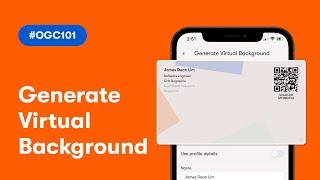 How to create and set up a professional virtual background using your One Good Card | #OGC101