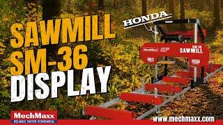 MechMaxx Sawmill 36 Honda Engine Assembly Video