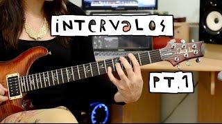 INTERVALOS EN LA GUITARRA | distancias entre notas!