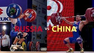 Footwork (Russian v.  Chinese)