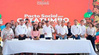 Palabras del Presidente Gustavo Petro, durante el lanzamiento del Pacto Social por Catatumbo