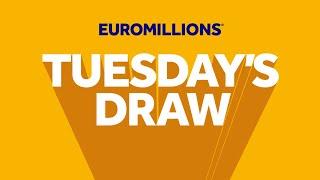 The National Lottery EuroMillions draw results from Tuesday 01 October 2024