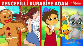 Zencefilli Kurabiye Adam + Kaz Çobanı Kız + Pinokyo + Çirkin Ördek Yavrusu | Adisebaba Masallar