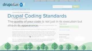 Understanding the Drupal Coding Standards