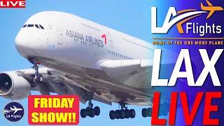 LIVE AIRPORT: Los Angeles (LAX)  | FRIDAY SPECIAL FROM LAX!