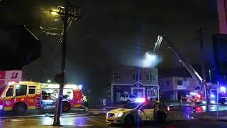 Marrickville Building Fire