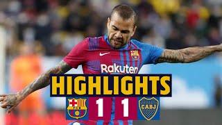 BARÇA 1-1 BOCA JUNIORS | HIGHLIGHTS MARADONA CUP