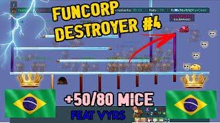 ϟ Funcorp Destroyer #4 Feat. Vyrs [+50 Mice] | Transformice ϟ