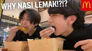 WE WERE AMAZED AT THE DIFFERENCE BETWEEN MALAYSIAN AND JAPANESE MCDONALD'S!!!