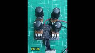 T-Audio Project PCBFX-011 Based on Vemuram Janray overdrive Guitar Effect Pedal DIY