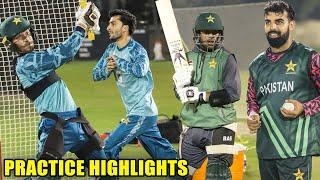 Pak Cricket Team Practice in Lahore | PAK tour NZ