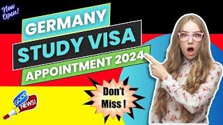 Germany Embassy Islamabad Appointment 2024 | Germany study visa appointment Update 2024  #germany