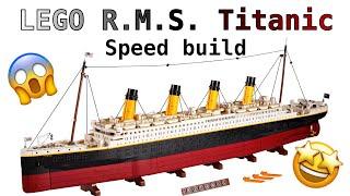 LEGO R.M.S. Titanic 10294 speed build