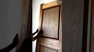 I Polished a Wooden Door with Soap