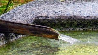 Zen Garden - Water Relaxation - Spiritual Cleansing - Mindfulness - Tetsubachi Granite Basin