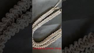 handmade paracord crafts#crystal bag strap#rhinestone strap#bag strap#handmade shoulder strap#new