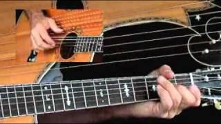 Harp Guitar Lessons - #3 "Gentle Annie" Performance - Harp Guitar Basics - Stephen Bennett