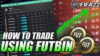 HOW TO TRADE USING FUTBIN!!! FIFA 22 FUTBIN SOLUTION TRADING!!! HOW TO MAKE 50K AN HOUR IN FIFA 22!!