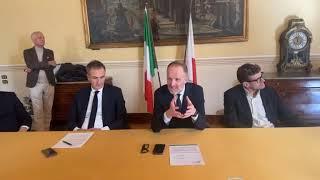 CiaoComo Live - il sindaco Rapinese presenta il quartiere dello sport di Muggiò