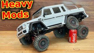 6x6 RC Crawler goes HEAVY!